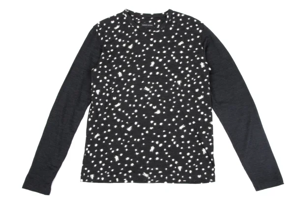 TSUMORI CHISATO Pory Rayon Dot Jacquard T Shirt K-164159_002