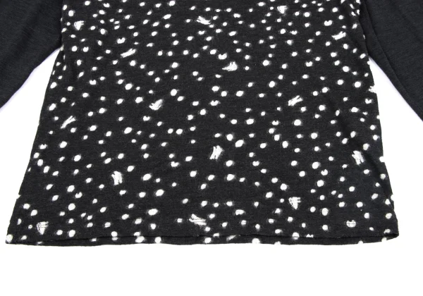 TSUMORI CHISATO Pory Rayon Dot Jacquard T Shirt K-164159_006