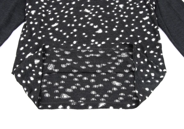 TSUMORI CHISATO Pory Rayon Dot Jacquard T Shirt K-164159_007