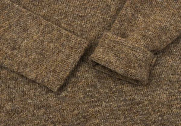 アーペーセーA.P.C. ウール混ニットセーター 茶XS K-164162_005