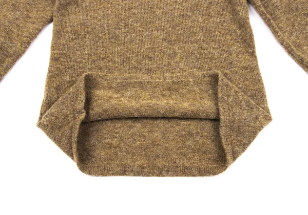 アーペーセーA.P.C. ウール混ニットセーター 茶XS K-164162_007