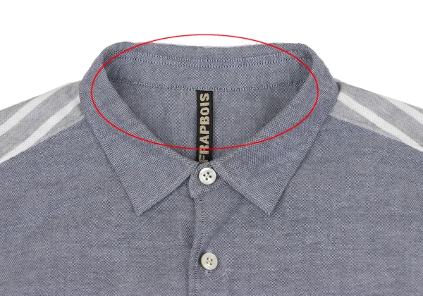 FRAPBOIS Stripe Switching Cotton Shirt K-164164_004