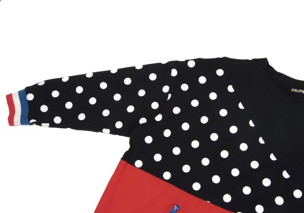 FRAPBOIS Dot Switching Sweat Shirt K-164165_006