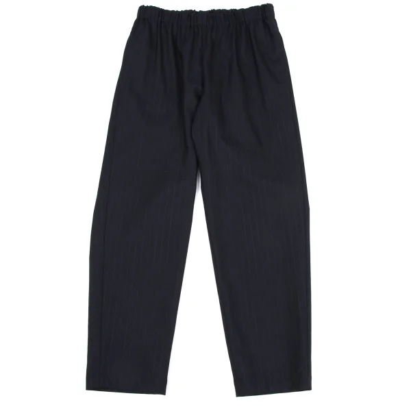 COMME des GARCONS Wool Pin Stripe Pants Navy S K-164167_001