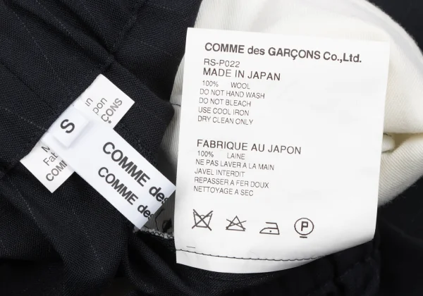 COMME des GARCONS Wool Pin Stripe Pants K-164167_011