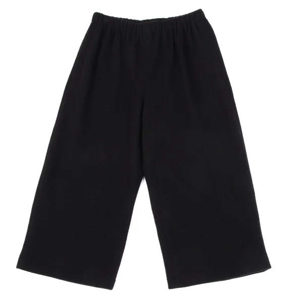 COMME des GARCONS Brushed Wool Cropped Pants Black S K-164168_001