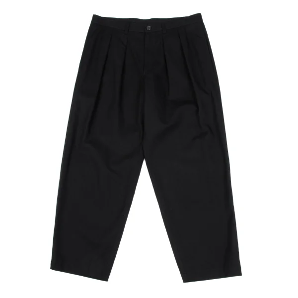 tricot COMME des GARCONS Rayon Wool Tuck Pants Black M K-164170_001