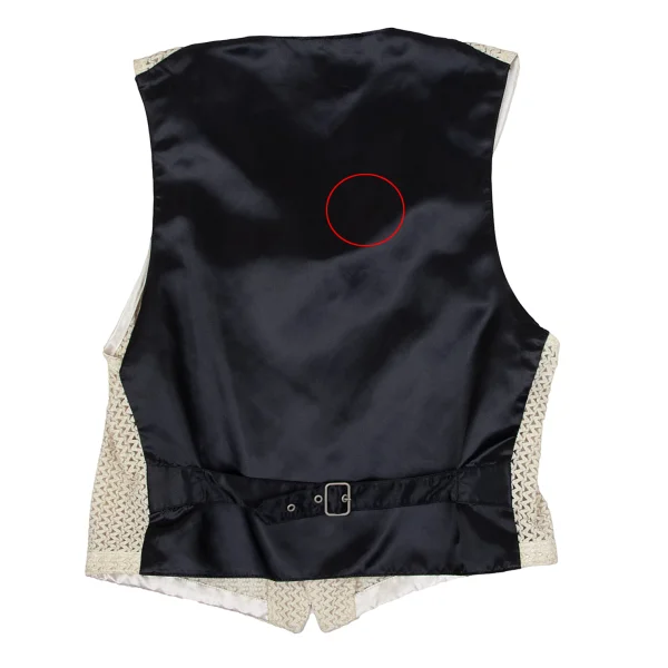 JUNIOR GAULTIER Acetate Poly Zigzag Weave Vest K-164172_009