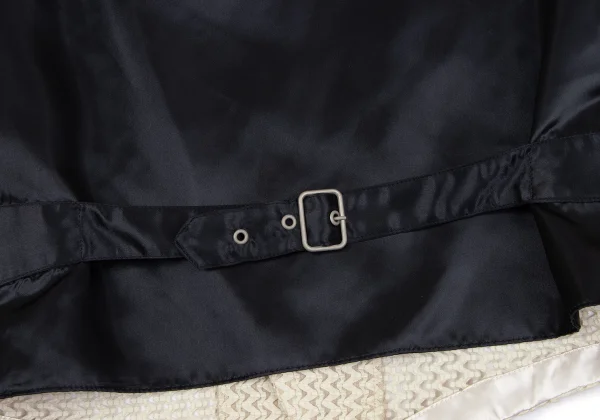 JUNIOR GAULTIER Acetate Poly Zigzag Weave Vest K-164172_011