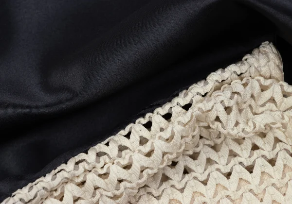 JUNIOR GAULTIER Acetate Poly Zigzag Weave Vest K-164172_013