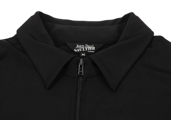 Jean Paul GAULTIER HOMME Velour Switching Stretch Zip-Up Jacket K-164175_003