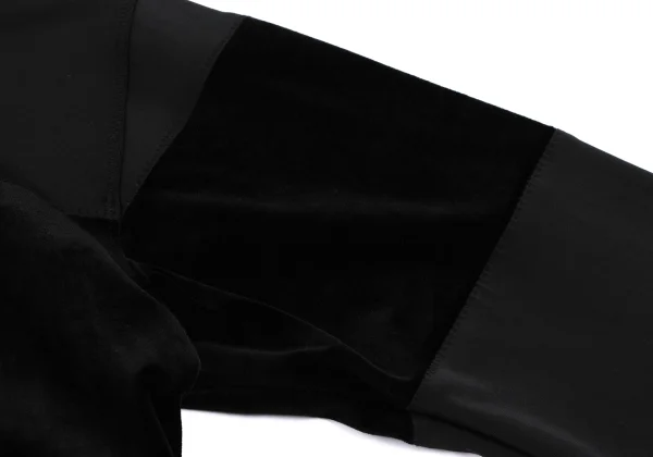 Jean Paul GAULTIER HOMME Velour Switching Stretch Zip-Up Jacket K-164175_005