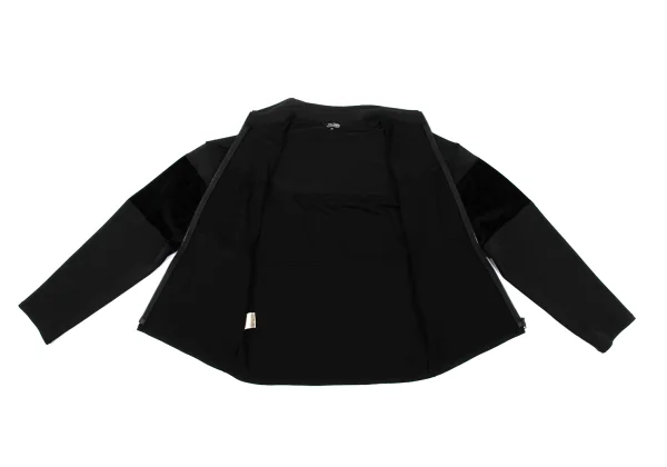 Jean Paul GAULTIER HOMME Velour Switching Stretch Zip-Up Jacket K-164175_008