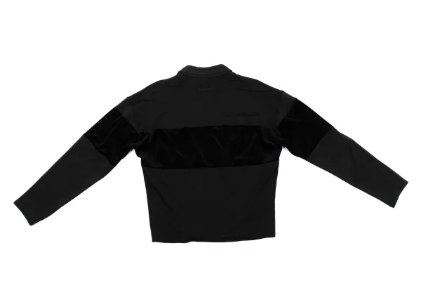 Jean Paul GAULTIER HOMME Velour Switching Stretch Zip-Up Jacket K-164175_009