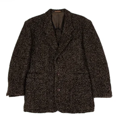 Jean Paul GAULTIER HOMME Wool Tweed 3B Jacket