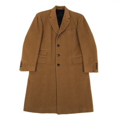 Jean Paul GAULTIER HOMME objet Wool Melton Chester Coat