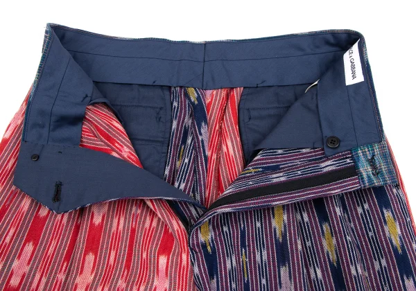 DOLCE&GABBANA Native American Patchwork Double Pants K-164179_005