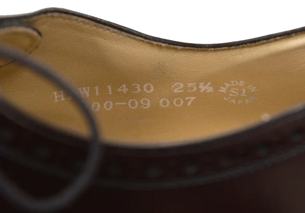 MASAKI MATSUSHIMA Square Sole Medallion Leather Shoes K-164183_011