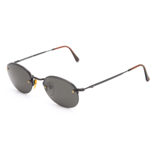EMPORIO ARMANI Metal Frame Sunglasses Black  K-164186_001