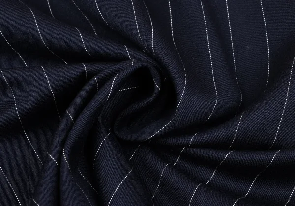 TOKIO KUMAGAI HOMME DE NUIT Wool Striped Double Jacket K-164187_018