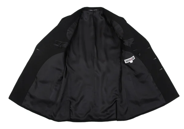 Jean Paul GAULTIER HOMME objet Wool Rayon Double Jacket K-164191_013