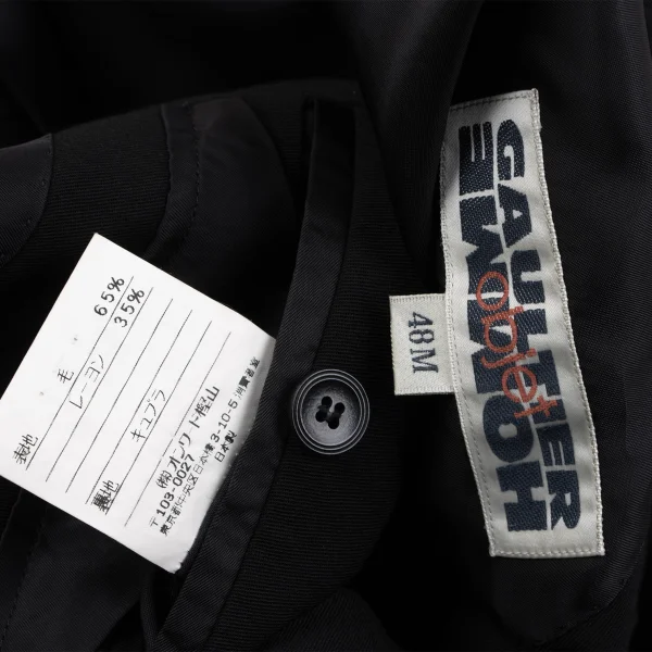 Jean Paul GAULTIER HOMME objet Wool Rayon Double Jacket K-164191_020