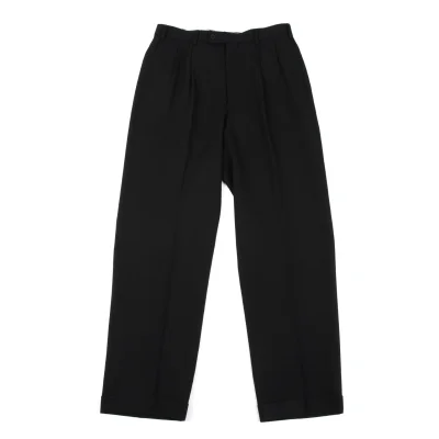 Jean Paul GAULTIER HOMME objet Wool Rayon Two Tuck Pants