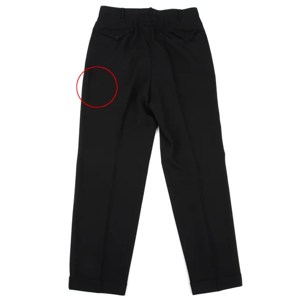 Jean Paul GAULTIER HOMME objet Wool Rayon Two Tuck Pants K-164192_011