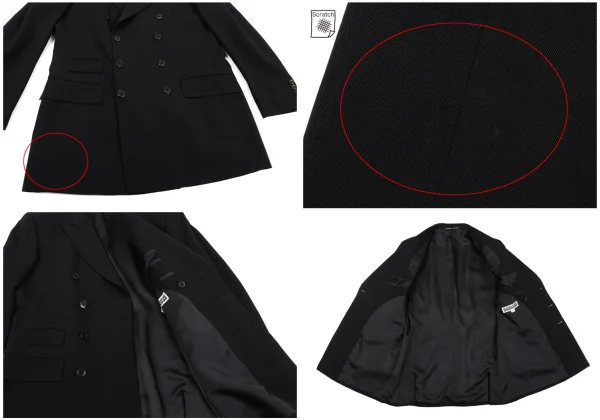 Jean Paul GAULTIER HOMME objet Wool Rayon Jacket & Pants K-164193_007