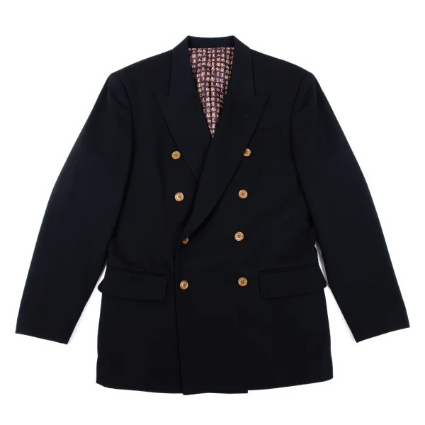 Jean Paul GAULTIER HOMME Kanji Printed Double Breasted Jacket K-164198_002