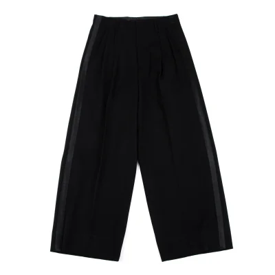Jean Paul GAULTIER HOMME Wool Ride Line Two Tuck Pants