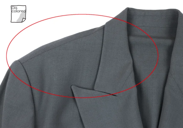 Jean Paul GAULTIER HOMME Wool Double Jacket K-164202_003