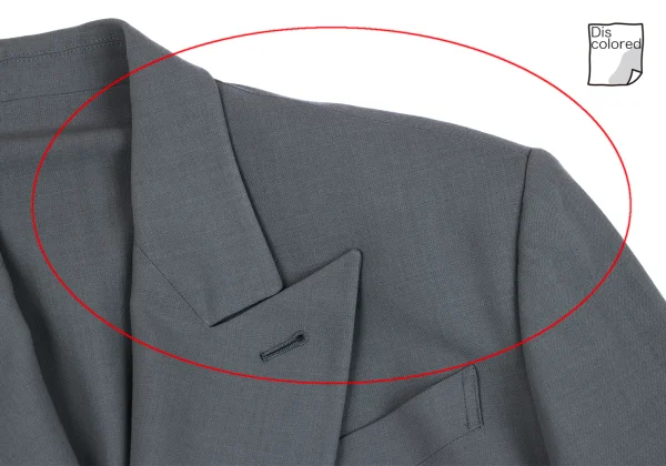 Jean Paul GAULTIER HOMME Wool Double Jacket K-164202_004