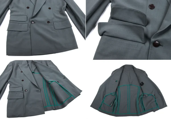 Jean Paul GAULTIER HOMME Wool Double Jacket K-164202_012