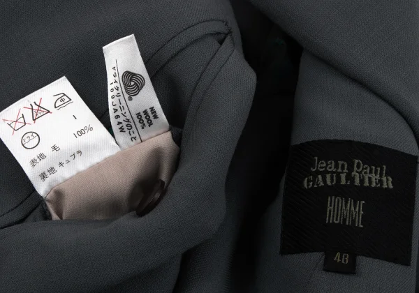 Jean Paul GAULTIER HOMME Wool Double Jacket K-164202_018