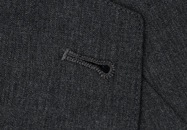 ジャンポールゴルチエ オムJean Paul GAULTIER HOMME 裏ボーダーウール3Bジャケット グレー50 K-164206_004