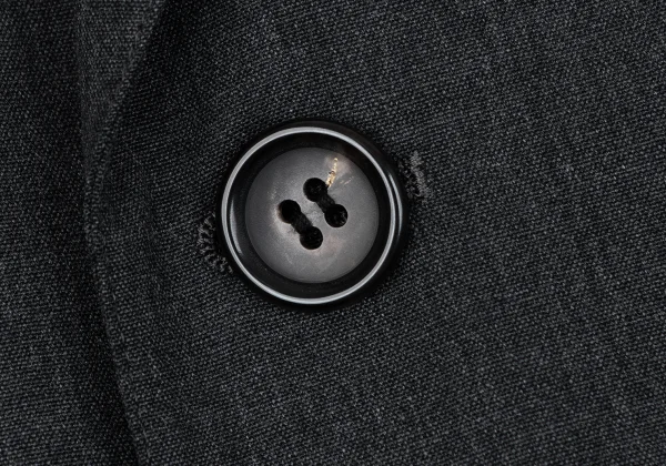 ジャンポールゴルチエ オムJean Paul GAULTIER HOMME 裏ボーダーウール3Bジャケット グレー50 K-164206_006