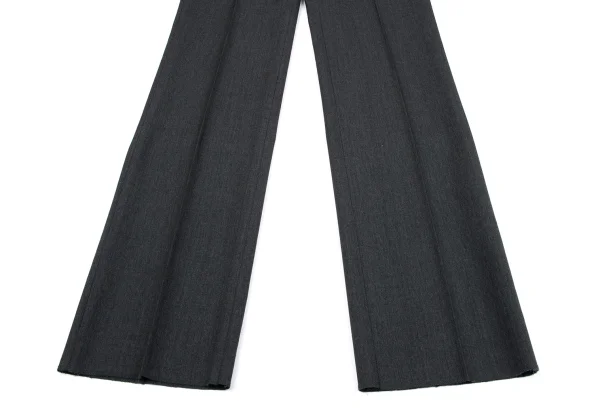 ジャンポールゴルチエ オムJean Paul GAULTIER HOMME ウールストレートパンツ グレー48 K-164207_005