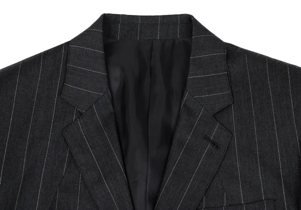 Jean Paul GAULTIER HOMME Wool Striped 3B Jacket K-164211_003