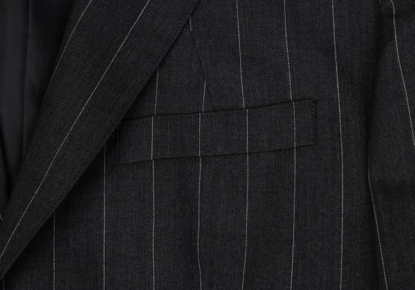 Jean Paul GAULTIER HOMME Wool Striped 3B Jacket K-164211_005