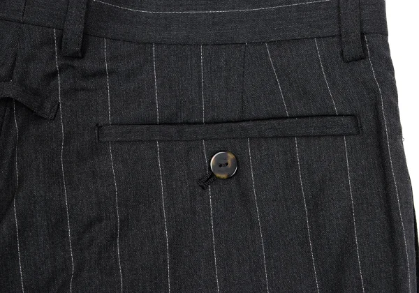 Jean Paul GAULTIER HOMME Wool Striped Pants K-164212_010