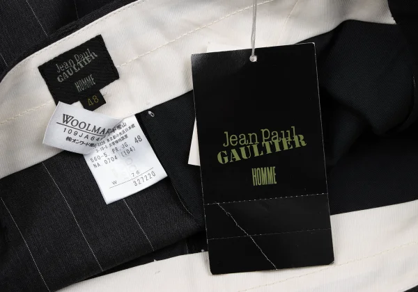 Jean Paul GAULTIER HOMME Wool Striped Pants K-164212_013