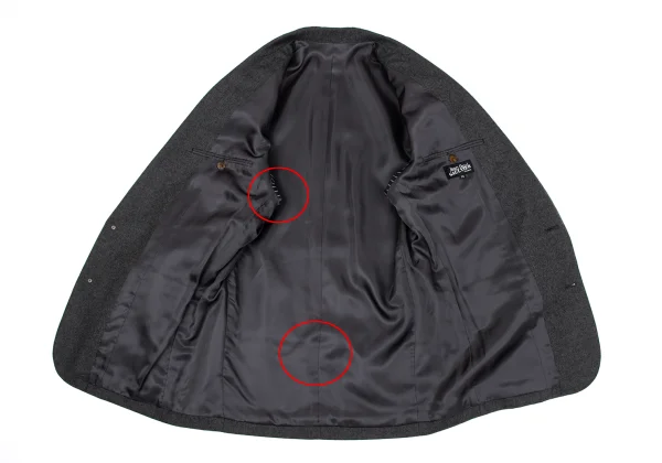 Jean Paul GAULTIER HOMME Wool 2B Jacket K-164214_012