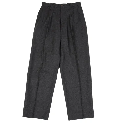 Jean Paul GAULTIER HOMME Wool Tuck Pants