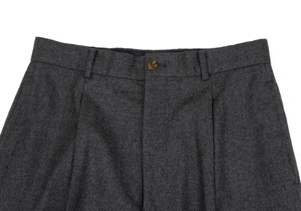 Jean Paul GAULTIER HOMME Wool Tuck Pants K-164215_002