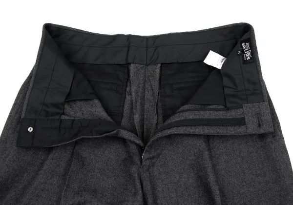 Jean Paul GAULTIER HOMME Wool Tuck Pants K-164215_005