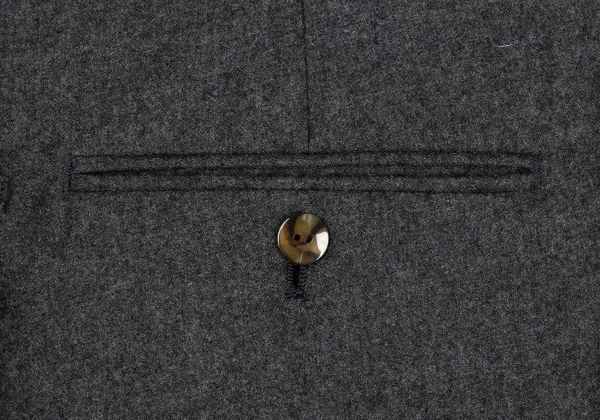 Jean Paul GAULTIER HOMME Wool Tuck Pants K-164215_010