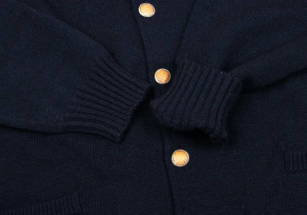 GIANNI VERSACE Button Design Wool Knit Jacket K-164220_007