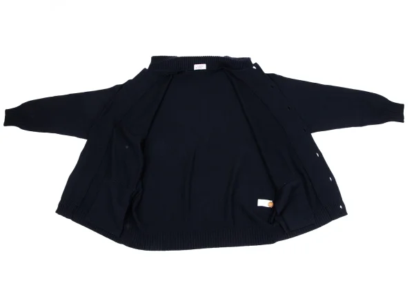 GIANNI VERSACE Button Design Wool Knit Jacket K-164220_010