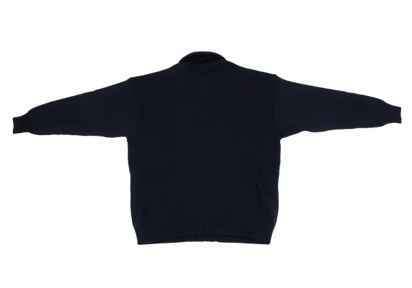 GIANNI VERSACE Button Design Wool Knit Jacket K-164220_011